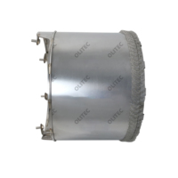 Filtro DPF OLITEC DPF--003 OEM EURO6 di Alta Qualità in Acciaio Inox 304 e Cordierite Ceramica per Motori Nuovi