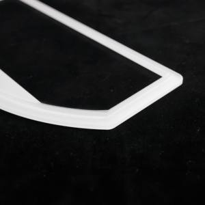 Vidrio Templado BOGLASS Personalizado Ultra Transparente de 10 mm con Borde Escalonado <span class=keywords><strong>para</strong></span> Iluminación, Cubiertas de Lámparas, Uso en Interiores - Product Image 4