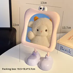 <span class=keywords><strong>Miroir</strong></span> de maquillage éclairé double face portable <span class=keywords><strong>Miroir</strong></span> <span class=keywords><strong>grand</strong></span> <span class=keywords><strong>pied</strong></span> haut <span class=keywords><strong>pour</strong></span> la maison ou le dortoir Mignon et pratique <span class=keywords><strong>pour</strong></span> les étudiants - Product Image 3