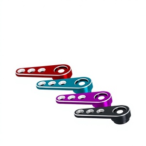 Pièces de mise à niveau pour voiture RC Crawler <span class=keywords><strong>1</strong></span>/<span class=keywords><strong>18</strong></span> <span class=keywords><strong>TRX4M</strong></span> Bronco Defender 2065T : Servomoteur en aluminium et bras de direction en métal - Product Image 4