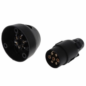 European Style 7 Pin Trailer <b>Plug</b> And Socket Set EP1701ES1702 For RV Caravan <b>Adapter</b> - Product Image 3