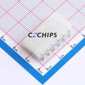 5569-6AWSM Wire-to-Board Pin Header Bent Lead Through Hole,P=4.2mm Connector 1x6P 4.2mm Right Angle Insert 6P - Product Image 2