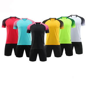 Unisex V Neck <b>Soccer</b> Jersey Set Short Sleeve Men's Football Uniform Set Team Football Jersey <b>Soccer</b> Wear - Product Image 1