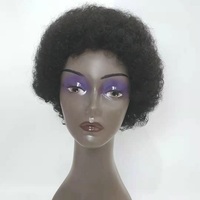Vente en gros perruques de cheveux indiens pour femme cuticule alignée courte boucle avant perruque Bob faite à la machine cheveux vierges bouclés courts