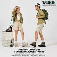 Tissu fonctionnel Taishen professionnel pour sports de plein air, séchage rapide, 100 % polyester, léger et respirant, pour l'escalade