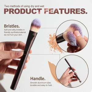 18pcs Synthetic Hair Makeup Artist Brush Set Wood Handle Complete Face <b>Eye</b> Powder Foundation Eyeshadow Cosmetic Custom Brushes - Product Image 3