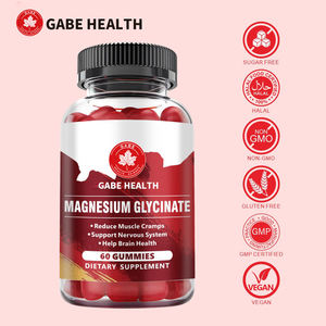 Gummies de glycinate de magnésium pour adultes ODM certifiées GMP – Équilibre minéral du corps, améliore la qualité du sommeil et la mémoire – 2 gummies - Product Image 4