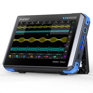 FNIRSI DPOS350P ออสซิลโลสโคปแบบแท็บเล็ต 4-in-1 แบนด์วิดท์ 350MHz 1GSa/s เครื่องกำเนิดสัญญาณ 50MHz และเครื่องวิเคราะห์การตอบสนองความถี่ DPOS350P 4in1 ออสซิลโลสโคป - Product Image 2