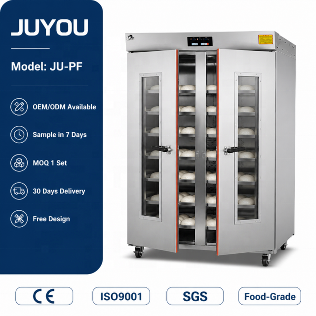 Full Automatic High Efficiency Artisan Bread Danish Pastry Dough Proofing Commercial Dough Fermenter Machine