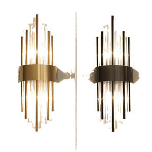 Lámpara de pared de cristal LED PC de lujo de alta calidad, 6W, estilo novedoso para dormitorio, hogar, Hotel, Villa, pasillo, decoración, instalación empotrada - Product Image 6