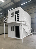 Maison conteneur modulaire préfabriquée pliable en X pour habitation, maison pliable étanche, vente en gros