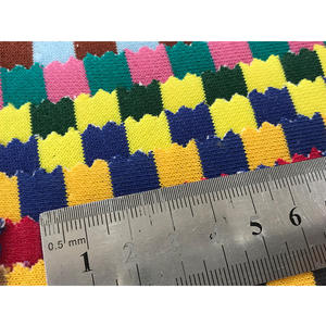 Tissu et textiles imprimés en <span class=keywords><strong>boucle</strong></span> de tissu éponge rayé brossé en molleton français à imprimé animal pour vêtements, spécial des fêtes - Product Image 1