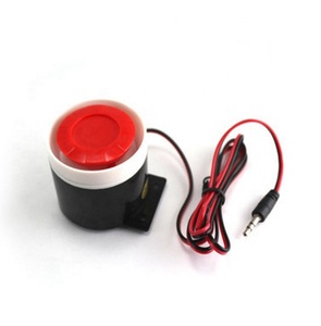 Ban Đầu 12V Cao Decibel Báo Động An Ninh Với Cáp Còi Báo Động Chống Trộm Bảo Vệ Cửa Sừng Nhỏ Buzzer - Product Image 2