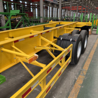Semi Trailer Kerangka / Trailer Kerangka Kontainer / Semi Trailer Chassis