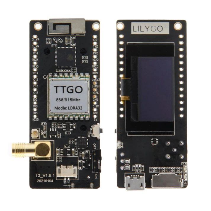 LoRa32 V2.1 _ 1,6 ESP32 433/868/915 мГц 0,96 дюймов ooled SD-карта WIFI модуль RC Запчасти и аксессуары