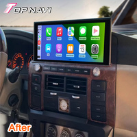 Lecteur DVD de voiture Android multimédia de 12.3 pouces pour Nissan Patrol Y61 2006 2007 2008 2009 2010-2022 Lecteur DVD stéréo de voiture Double Din