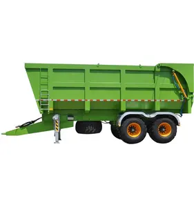 New 2 axles small cargo trailer for truck food mobile food cart trailer bottom dump trailer for sale