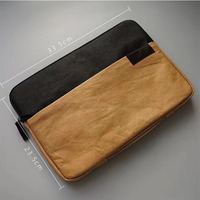 Papier Kraft lavable 11 12 13 14 15.6 pouces sac d'ordinateur papier sac d'ordinateur portable sac d'ordinateur portable femmes hommes sac d'ordinateur portable