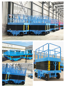 230kg EU/EUA Padrão Elétrico Scissor Lift, 6m Plataforma Aérea de Trabalho com Controle Remoto para Manutenção Industrial - Product Image 6