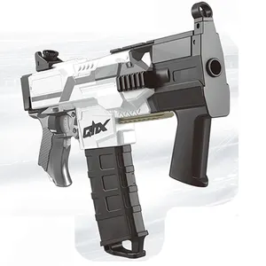 रिचार्जेबल खिलौना बंदूक प्लास्टिक बुलेट बिजली फोम डार्ट ब्लास्टर ध्वनि और गोलियों के साथ सेट वी. एस. M416 बंदूक