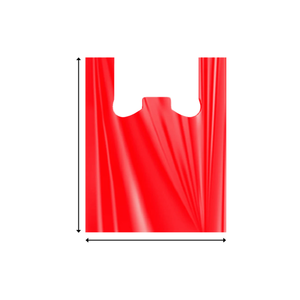 שקית הפלסטיק האדומה של LOCO Rainbow היא מושלמת לאחסון והובלת חפצים עם פרקטיות מקסימלית בכל עת. - Product Image 1