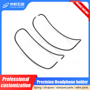 カスタムステンレス鋼製メモリーワイヤー製スプリングクリップ-U字型ワイヤーフォーム（電気製品、玩具、工業用） - Product Image 4