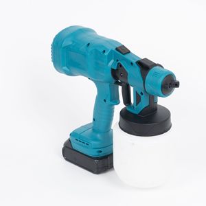 Pulvérisateur de peinture sans fil professionnel à batterie avec moteur sans balais pour l'arrosage domestique des fleurs et les projets - Product Image 1