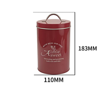 Boîtes de rangement en métal pour aliments, thé, café et sucre, qualité alimentaire, simples, étanches à l'humidité, pour la cuisine