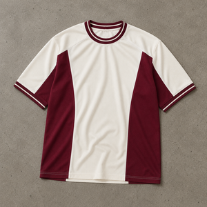 T-shirt da uomo in cotone muslin 24s, tinta unita, anti-macchia, personalizzabile, importata, di marca - Product Image 1