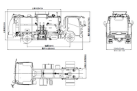 Vente directe usine Dongfeng HOWO Jmc Super-Above Camion benne à ordures de cuisine Nouveau design Diesel Compacteur Recyclage Boîte de vitesses automatique