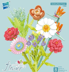 Jouet éducatif en plastique ABS, ensemble de construction <span class=keywords><strong>3D</strong></span> - Thème animaux de la nature, boîte de 100+ pièces, assemblage créatif DIY pour les 14 ans et plus, unisexe - Product Image 4