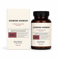 Soutien Hormonal Naturel pour la Santé Féminine - Complément d'Équilibre Hormonal pour Femmes Adultes, Contenant des Capsules pour Favoriser le Sommeil