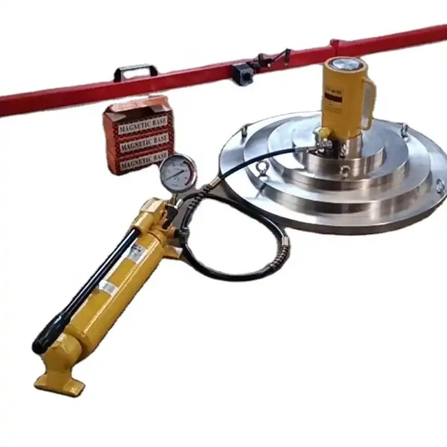 500kn  Plate Load Plate Bearing Tester ASTM BEARING PLATE TESTING EQUIPMENT