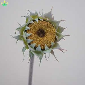 Tige unique de fleur artificielle de tournesol pour la décoration de la maison, des mariages, des tables, des vases et des fêtes du Nouvel An chinois - Product Image 4