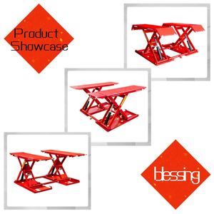 Lève-voiture à ciseaux portable 3000 kg |   Plateforme élévatrice hydraulique mobile pour <span class=keywords><strong>garage</strong></span> domestique avec certificat CE - Product Image 2