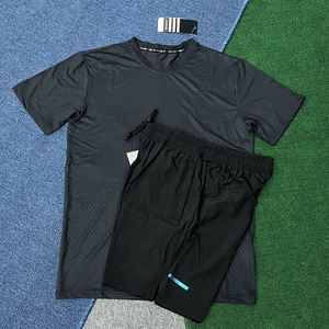 Conjuntos de Verano para Hombre de Secado Rápido, Camiseta Ligera de Malla de Manga Corta, Ropa Deportiva para Entrenamiento, Running y Ejercicio con Detalles Reflectantes - Product Image 6