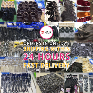 <span class=keywords><strong>Grossiste</strong></span> GS Paquets de cheveux Remy bruts cambodgiens vietnamiens à double étirage Extensions de cheveux humains vierges non traités à cuticule alignée - Product Image 6