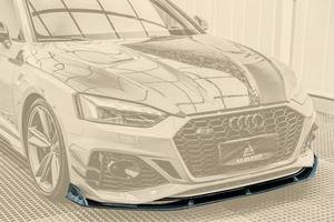 Yaochi Audi <span class=keywords><strong>RS5</strong></span> B9.5 วินด์ไนฟ์ ลิปหน้าคาร์บอนไฟเบอร์ กันชนพร้อมช่องระบายไอเสีย แบบติดตั้งง่าย สภาพใหม่ ใช้ได้กับรถทั่วไป รับประกัน 1 ปี - Product Image 6