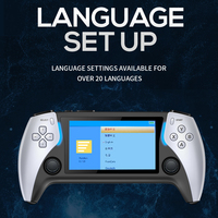 Topleo Console de Jeu Portable Boîtier Émulateur de Poche Machine 4K Économique Console de Jeu Portable Stick Lite