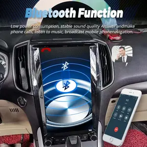 Android 13 8+256 Go Qualcom pour <span class=keywords><strong>Ford</strong></span> <span class=keywords><strong>Edge</strong></span> 2015-2019 Lecteur multimédia de voiture Écran Tesla Radio Audio Stéréo Autoradio GPS Unité principale - Product Image 4