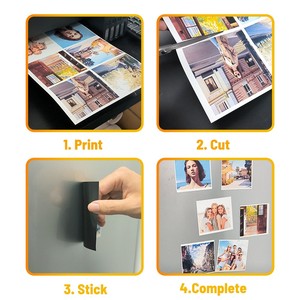 Sterke Zelfmagneten Magnetisch Met 0.75Mm Packs 0.6Mm Flexibele Regenboog 2 Mm 0.5Mm Kleur 8X11 8.5X11 Dikte 2 Mm Magnetisch Blad - Product Image 5