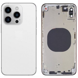 Carcasa Intermedia Blanca con Cubierta Trasera para iPhone 14 Pro, Carcasas para Teléfonos Móviles - Product Image 1