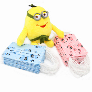 High Quality 3-Layer Non-Woven Disposable Blue Face <strong>Masks</strong> with Earloops 50pc/Box <strong>Designed</strong> for Children's <strong>Medical</strong> Use - Product Image 5