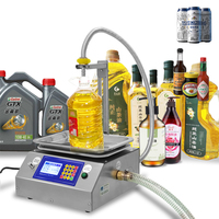 Mini machine de remplissage de liquides (bière, jus) à tête unique, à commande manuelle, avec fonction de pesage et d'emballage