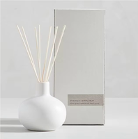 Aromathérapie pour Kit Diffuseur à Bâtonnets, Vase en Céramique, Ornements Désodorisant, Parfum Longue Durée, Huile Essentielle