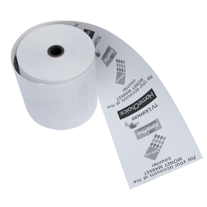 Rouleau de papier thermique en plastique en gros <span class=keywords><strong>2</strong></span> 1/4 x 50 pour imprimante et machine à cartes - Product Image 4