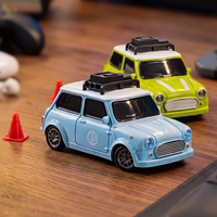 WGNRC S918 1/43 Modèle de voiture de sport miniature de qualité hobby, Mini voiture de course de bureau, Mini voiture RC de drift de poche, Mini voiture RC légère haute vitesse