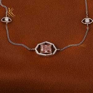 Bracelets et joncs de tennis, coupe ronde brillante, design étincelant, bijoux tendance pour femmes, cadeau - Product Image 5