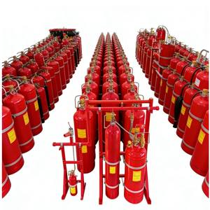 Système d'extinction d'incendie Démarrage mécanique d'urgence FM200 Protection multi-zones Cylindre rempli 180L Acier inoxydable HFC227ea - Product Image 4