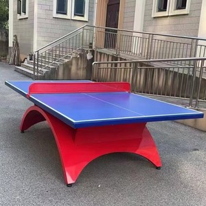 Mesa de Ping Pong para Exteriores, Patas de 50x50 mm Resistentes a la Intemperie, Uso en Exteriores - Product Image 1